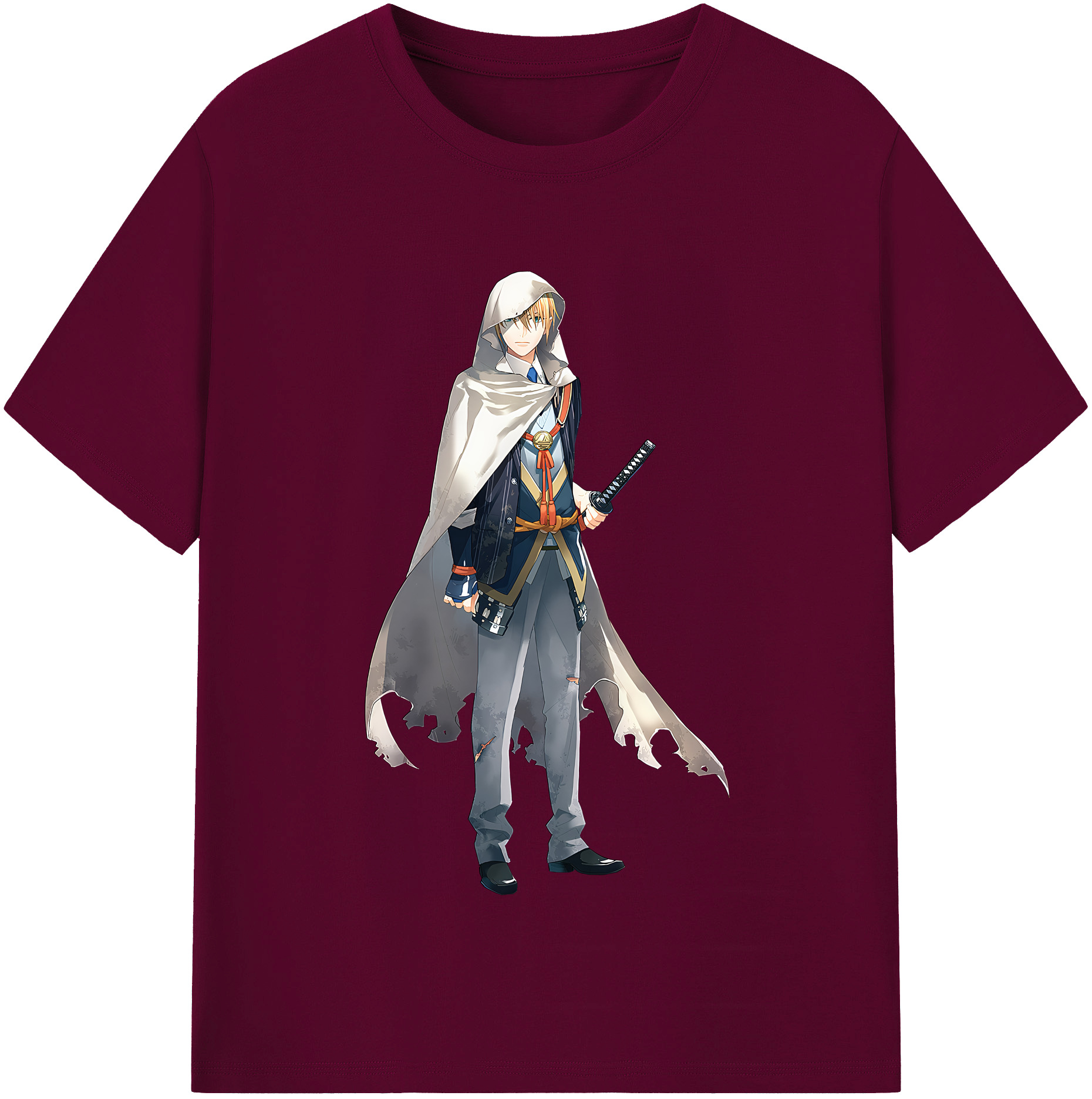 （画像用） 刀剣乱舞 Touken Ranbu レディースカジュアルプリントTシャツ（綿100％）